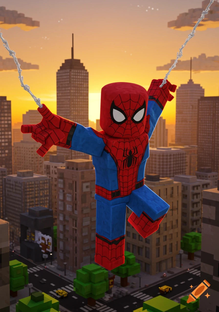 Pixel Spider-Man